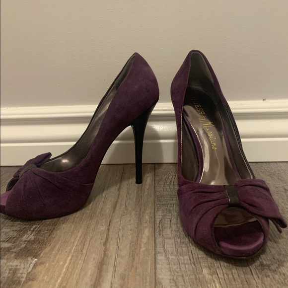 Marciano Purple Heels 💜 - Picture 1 of 4
